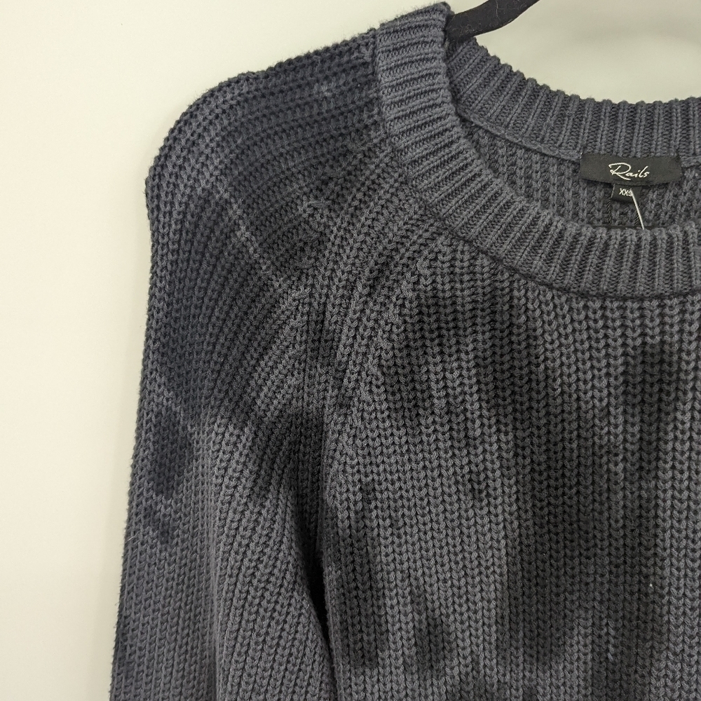 Nwt Rails Tie Dye Crewneck Sweater - image 3